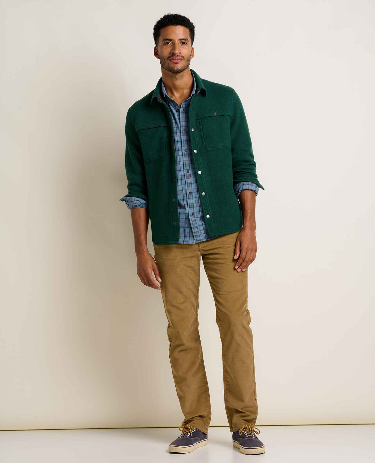 Toad&Co Men's Kennicott Shirt Jacket - Recycled Wool Blend by Toad&Co
