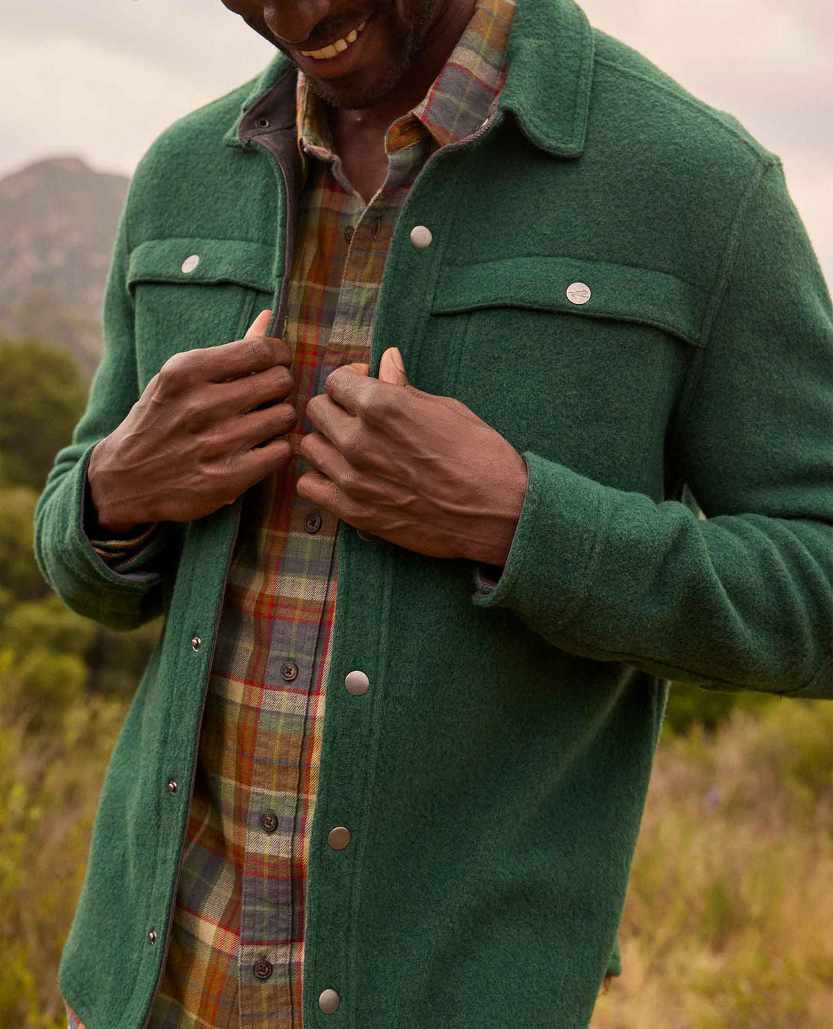 Toad&Co Men's Kennicott Shirt Jacket - Recycled Wool Blend by Toad&Co