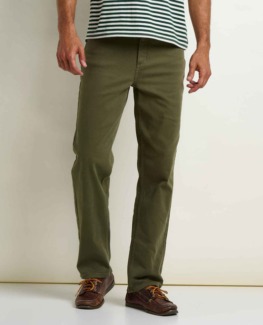 Toad&Co Men's Tamarack Straight Jean - Organic Cotton Stretch Straight Jean