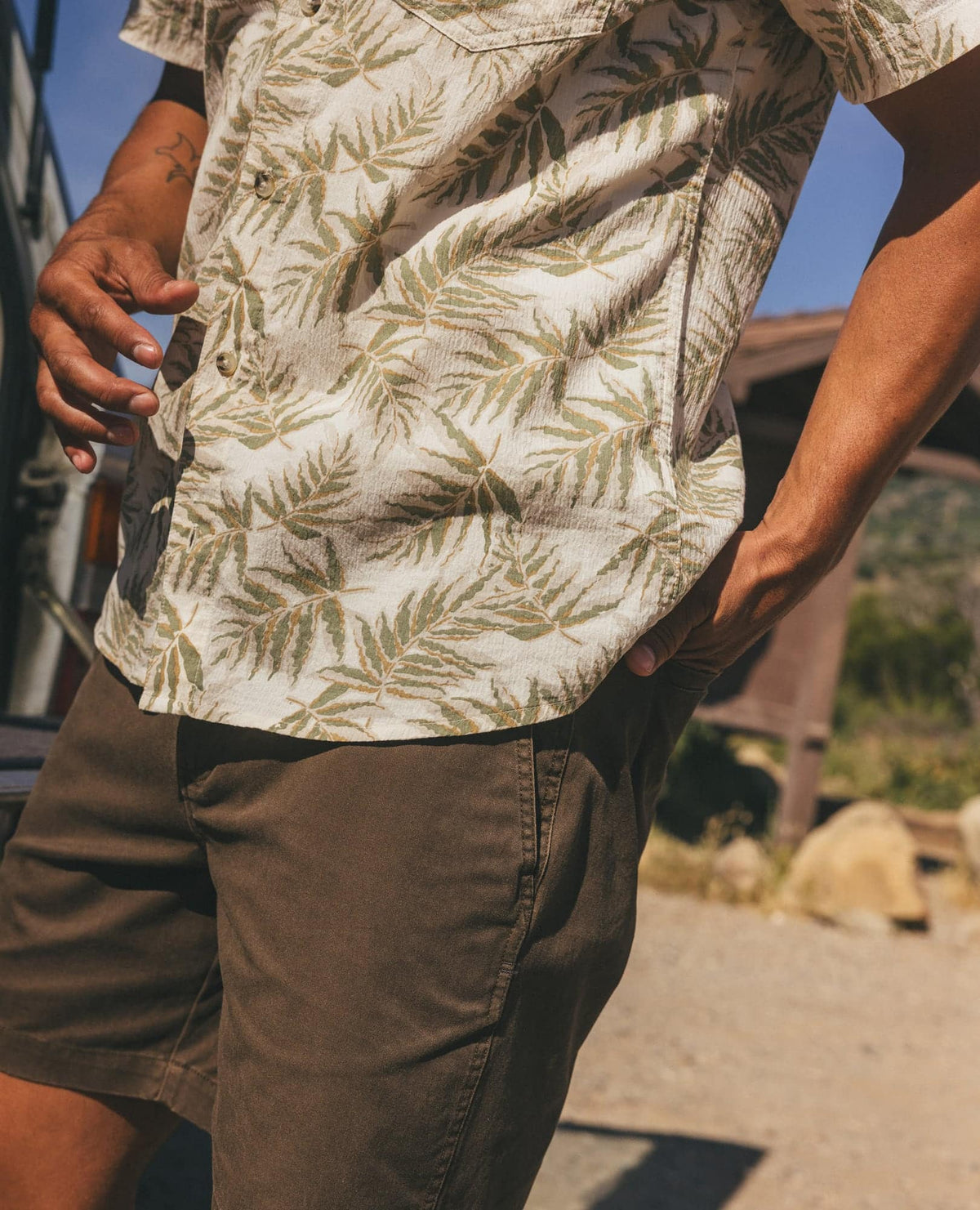 Toad&Co Mission Ridge Chino Short - Moisture-Wicking Organic Cotton Short