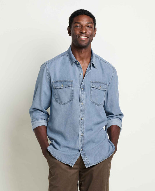 Toad&Co Men's Piñon Soft Denim Shirt