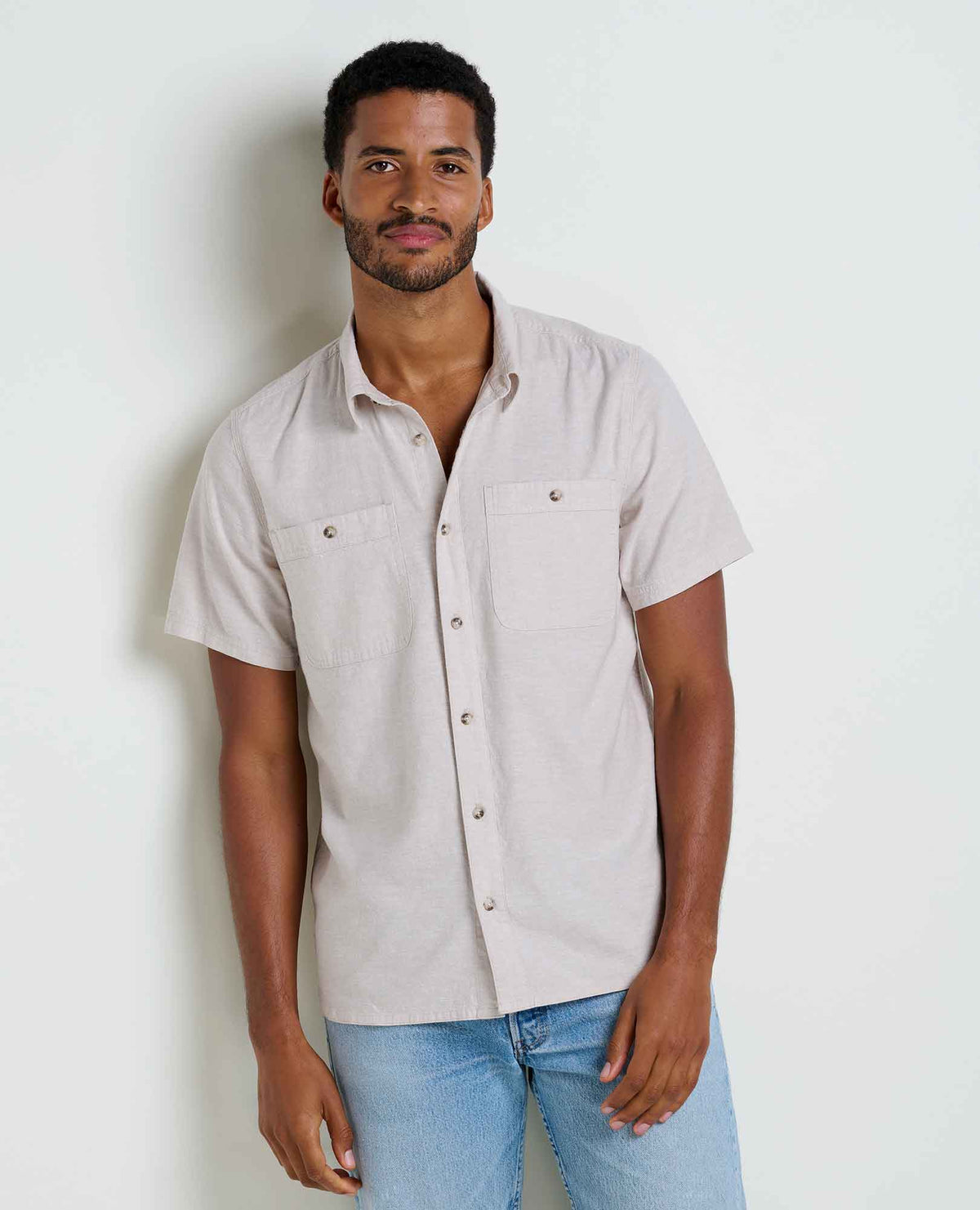Toad&Co Men's Eco-Friendly Taj Hemp Short Sleeve Shirt - by Toad&Co