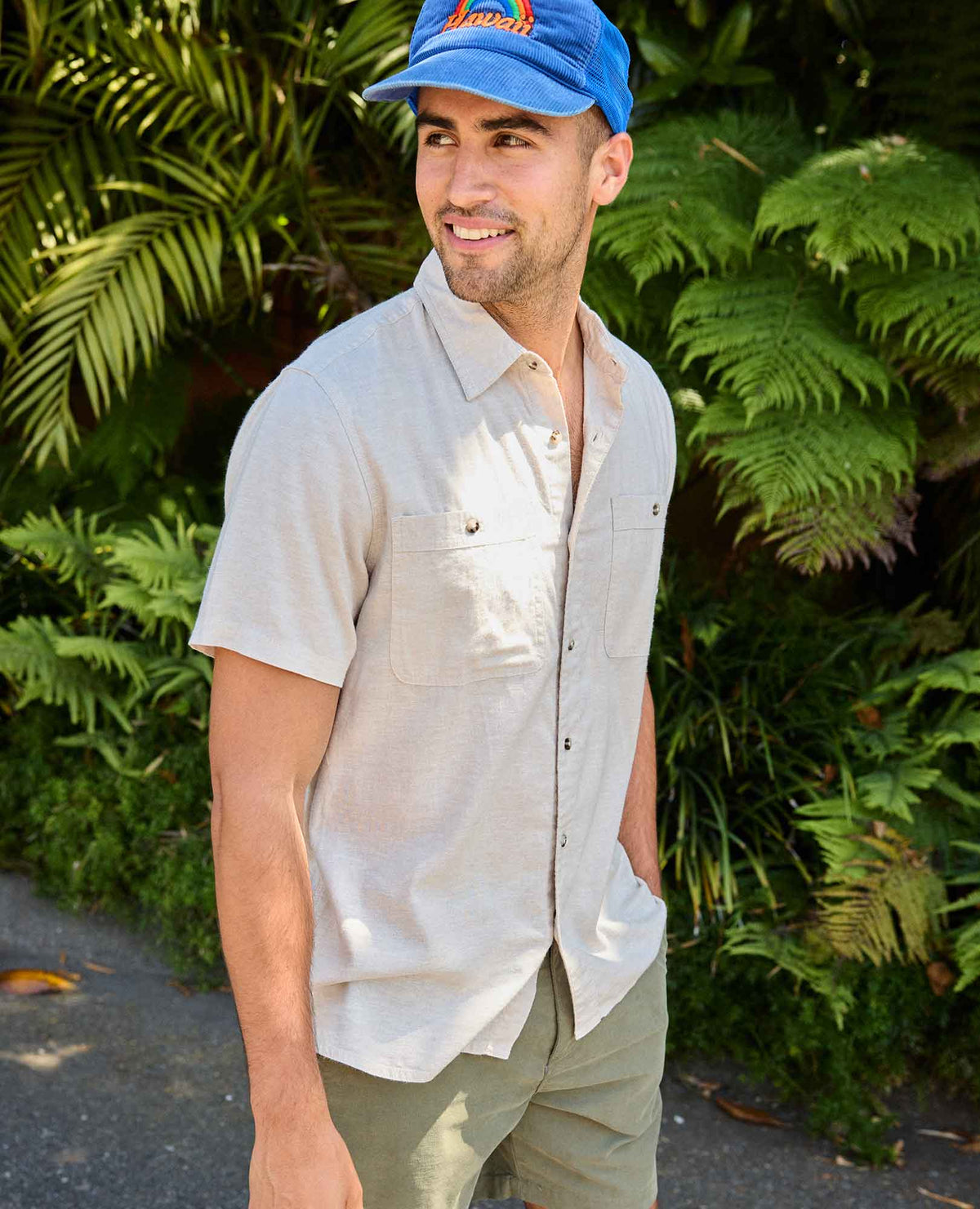Toad&Co Men's Eco-Friendly Taj Hemp Short Sleeve Shirt - by Toad&Co
