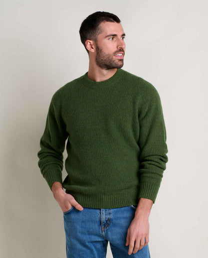 Toad&Co Men's Wasatch Crewneck Wool Sweater - Warm and Soft