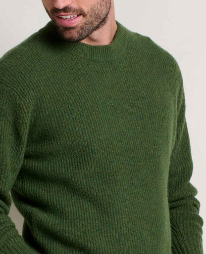 Toad&Co Men's Wasatch Crewneck Wool Sweater - Warm and Soft