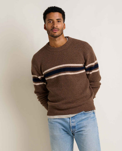 Toad&Co Men's Wasatch Crewneck Wool Sweater - Warm and Soft