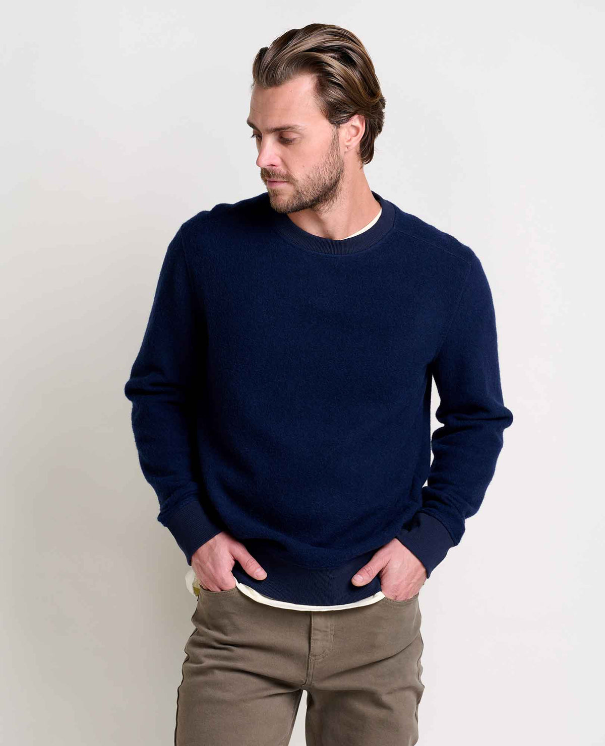 Toad&Co Kennicott Crew - Recycled Wool Blend Sweater by Toad&Co