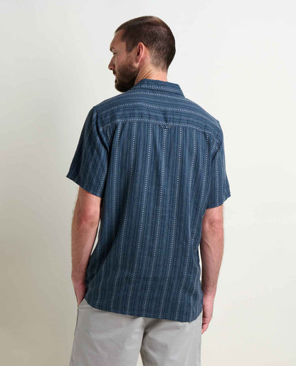 Toad&Co Men's Eco-Friendly Taj Hemp Short Sleeve Shirt - by Toad&Co