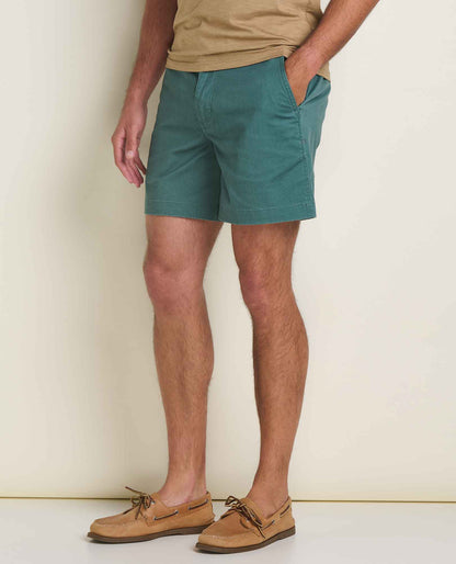 Toad&Co Mission Ridge Chino Short - Moisture-Wicking Organic Cotton Short