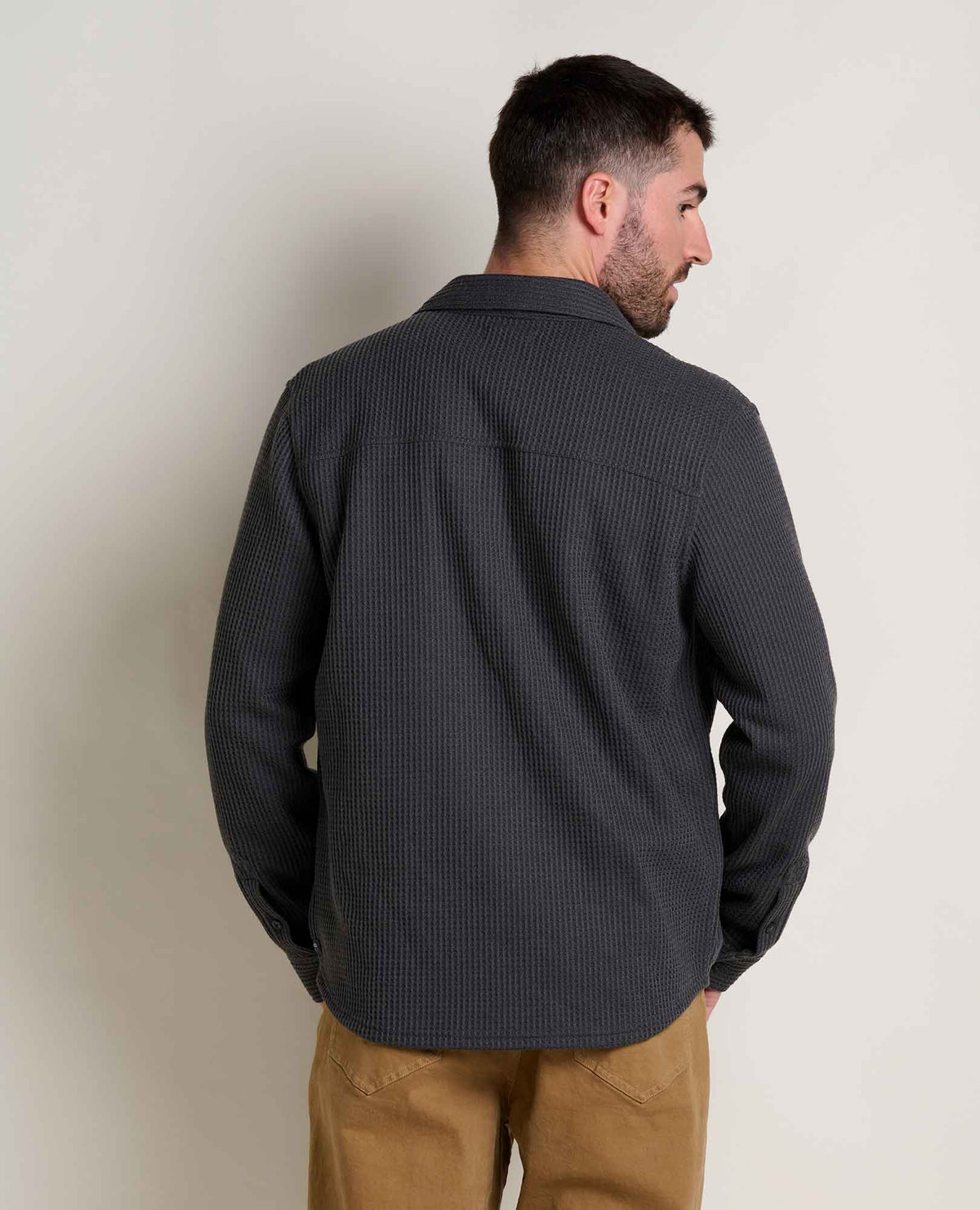 Toad&Co Men's Bitterroot Waffle Shirt Jacket - Casual Comfort