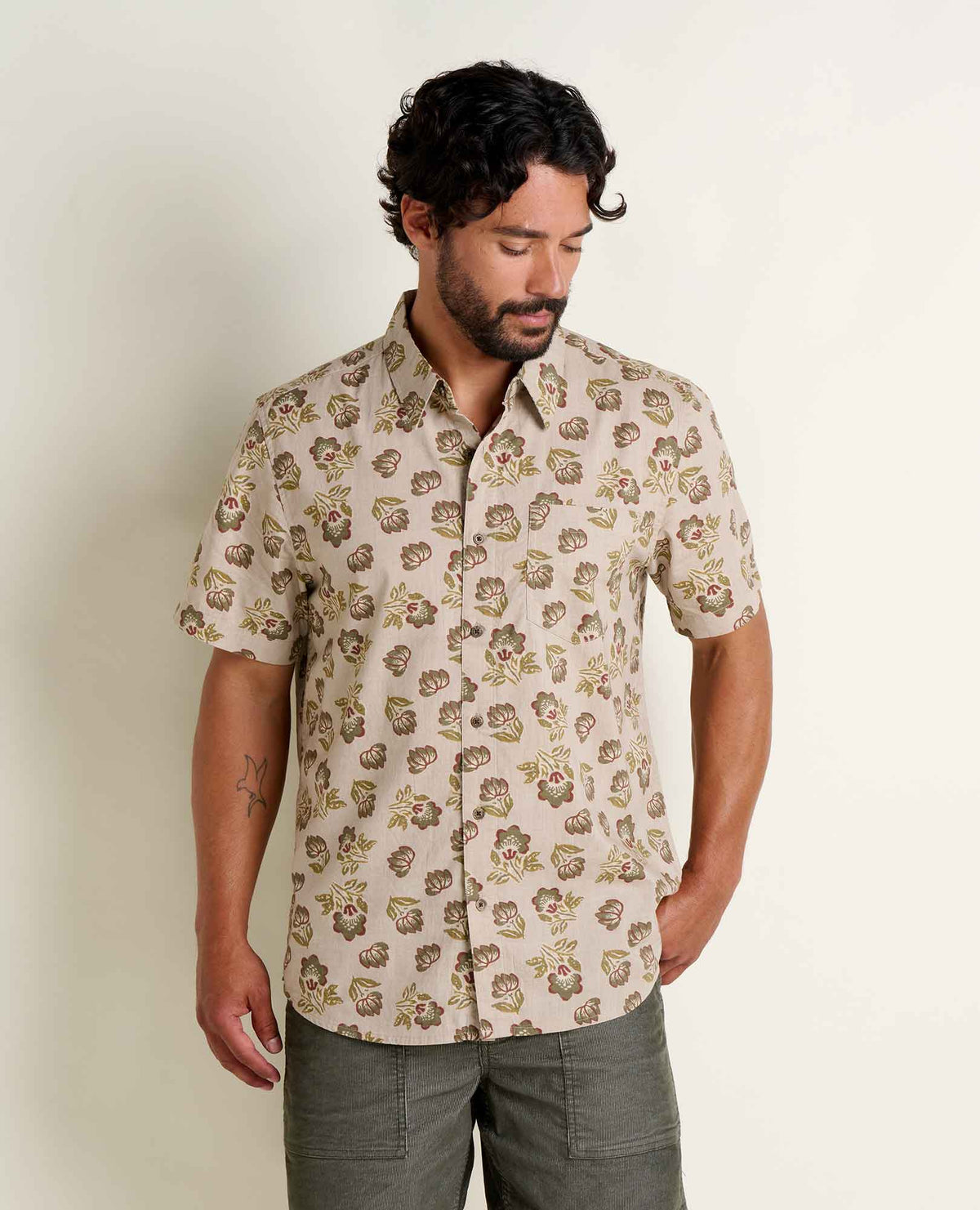 Toad&Co Fletch Shirt - 100% Organic Cotton Print Button-Down Shirt