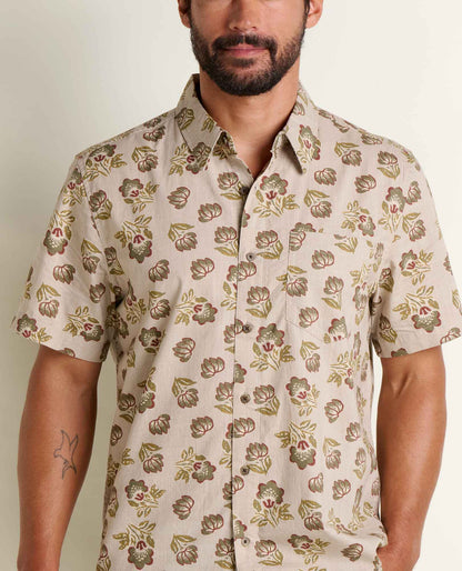 Toad&Co Fletch Shirt - 100% Organic Cotton Print Button-Down Shirt