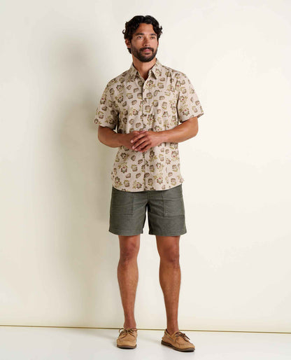 Toad&Co Fletch Shirt - 100% Organic Cotton Print Button-Down Shirt