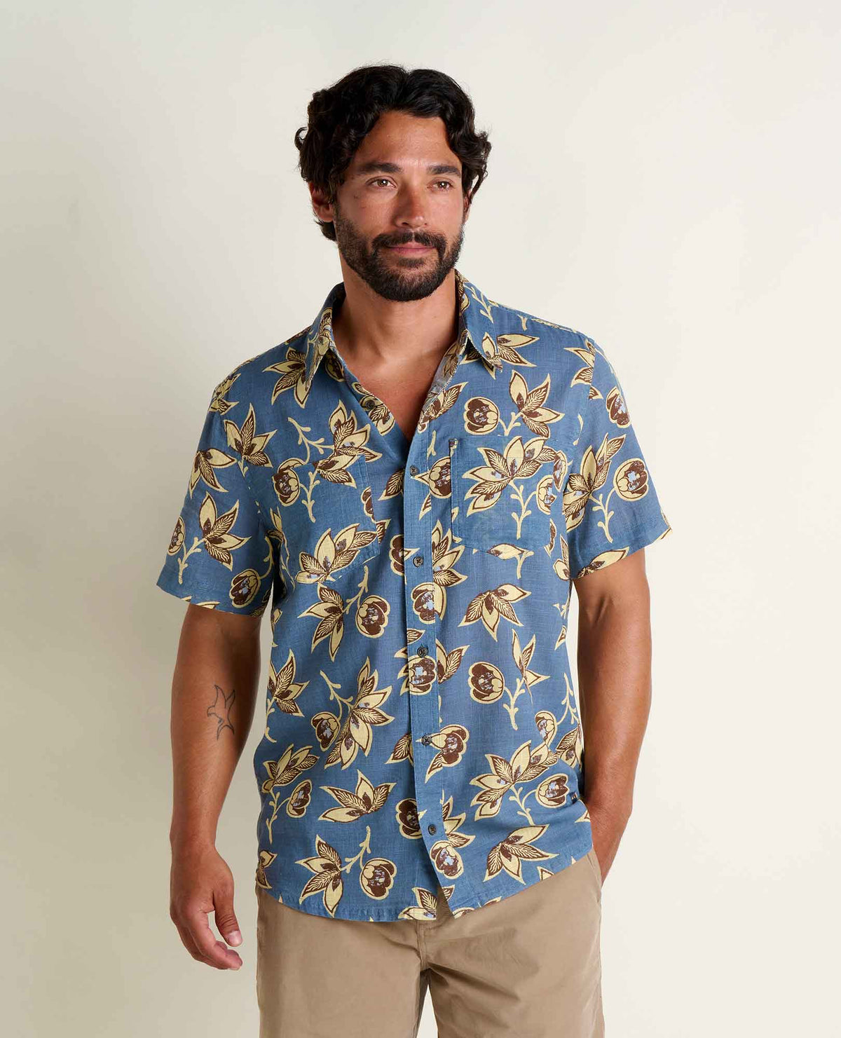 Toad&Co Salton Shirt - 100% Organic Cotton Airy Summer Travel Shirt