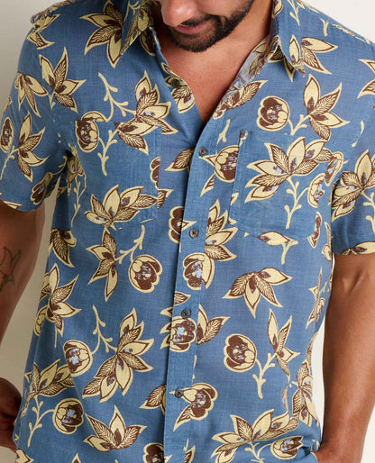 Toad&Co Salton Shirt - 100% Organic Cotton Airy Summer Travel Shirt