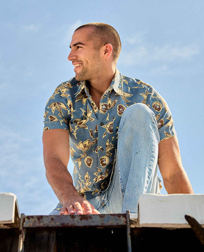 Toad&Co Salton Shirt - 100% Organic Cotton Airy Summer Travel Shirt