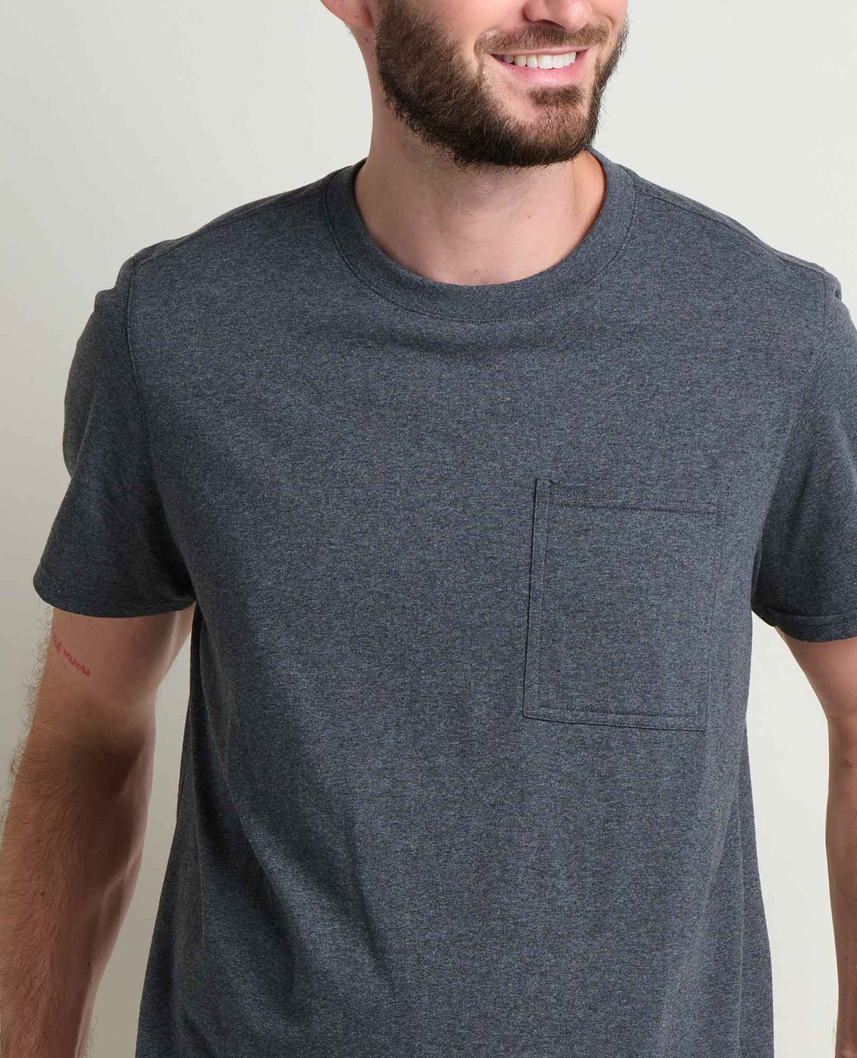Toad&Co Men's Re-Form Crew Tee - Sustainable Recycled Cotton T-Shirt