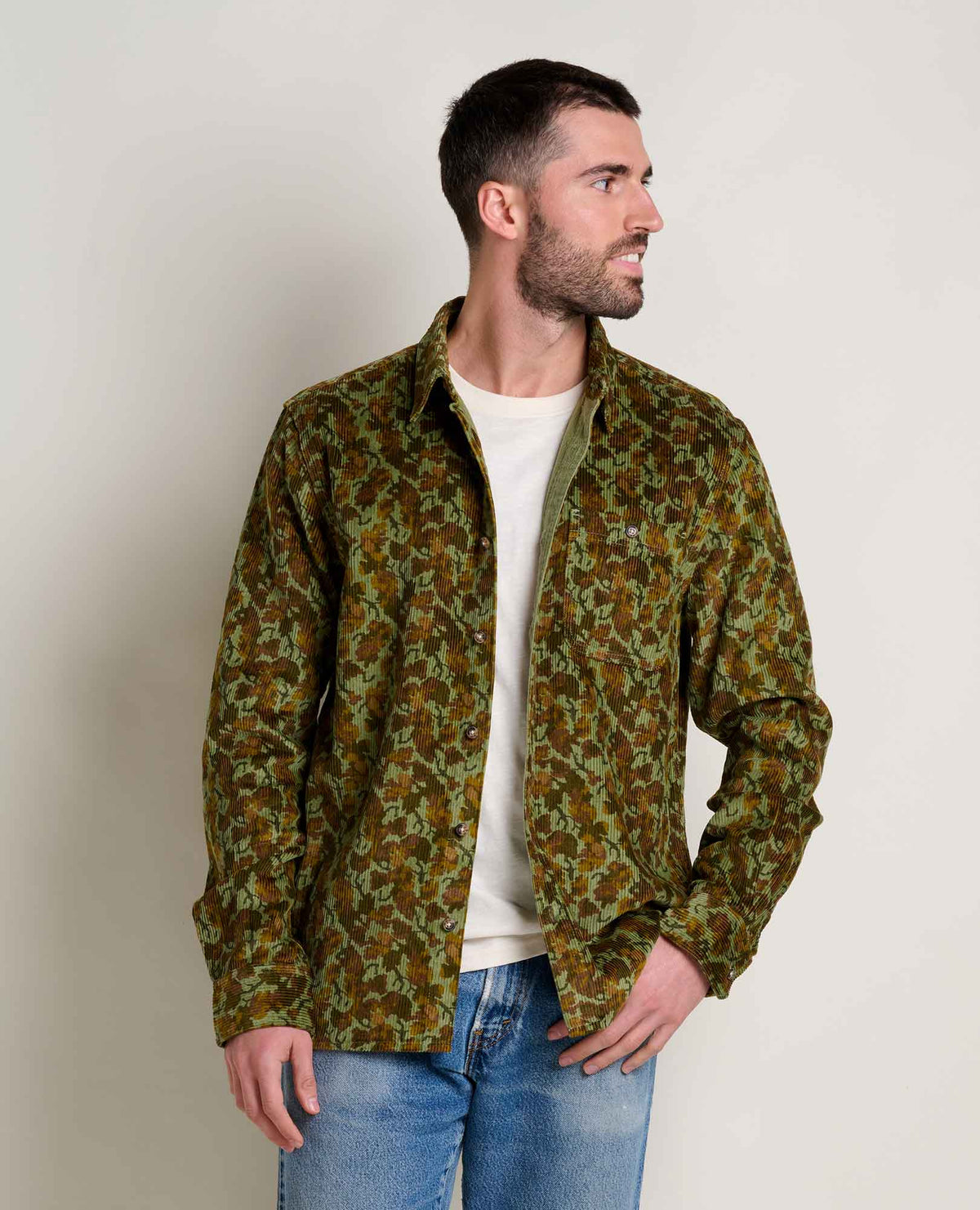 Toad&Co Men's Super Soft Cascadia Wide Wale Corduroy Shirt
