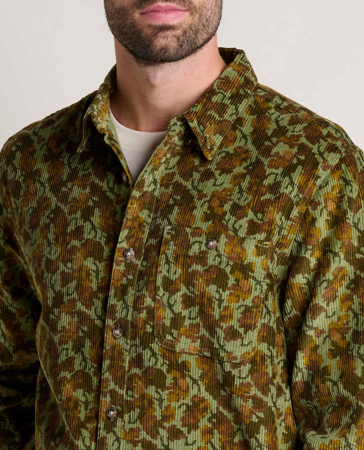 Toad&Co Men's Super Soft Cascadia Wide Wale Corduroy Shirt
