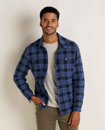 Toad&Co Kennicott Italian Wool Patterned Shirt Jacket - Heritage Vibes