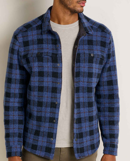 Toad&Co Kennicott Italian Wool Patterned Shirt Jacket - Heritage Vibes