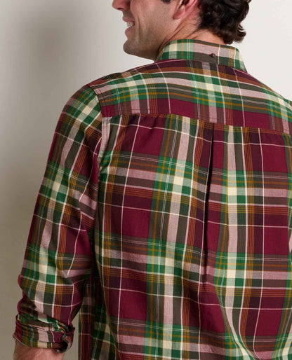 Toad&Co Men's Organic Cotton Long Sleeve Shirt