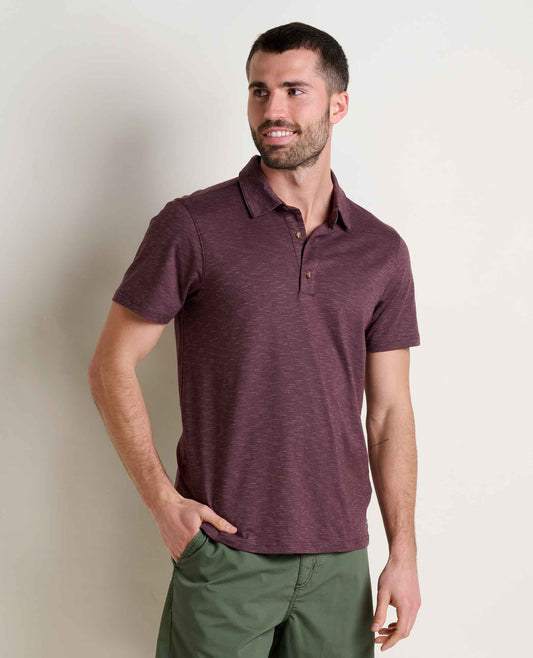 Toad&Co Men's Tempo Short Sleeve Polo - by Toad&Co