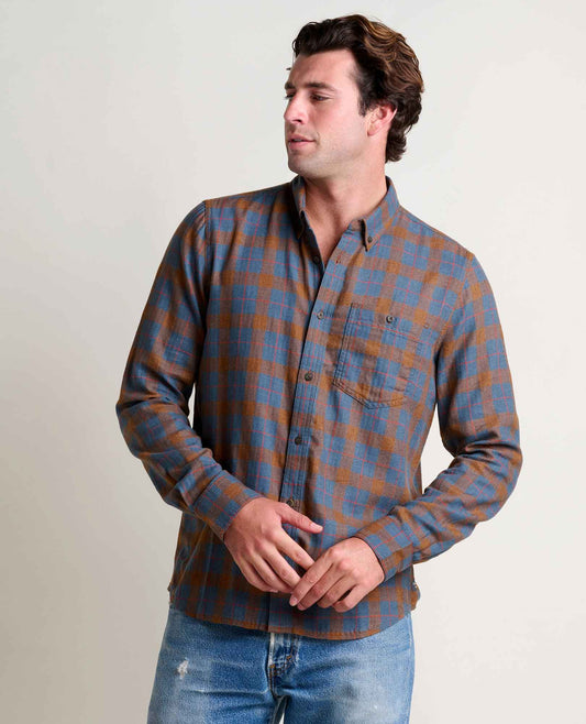 Toad&Co Airsmyth Men's Flannel Shirt - 100% Recycled by Toad&Co