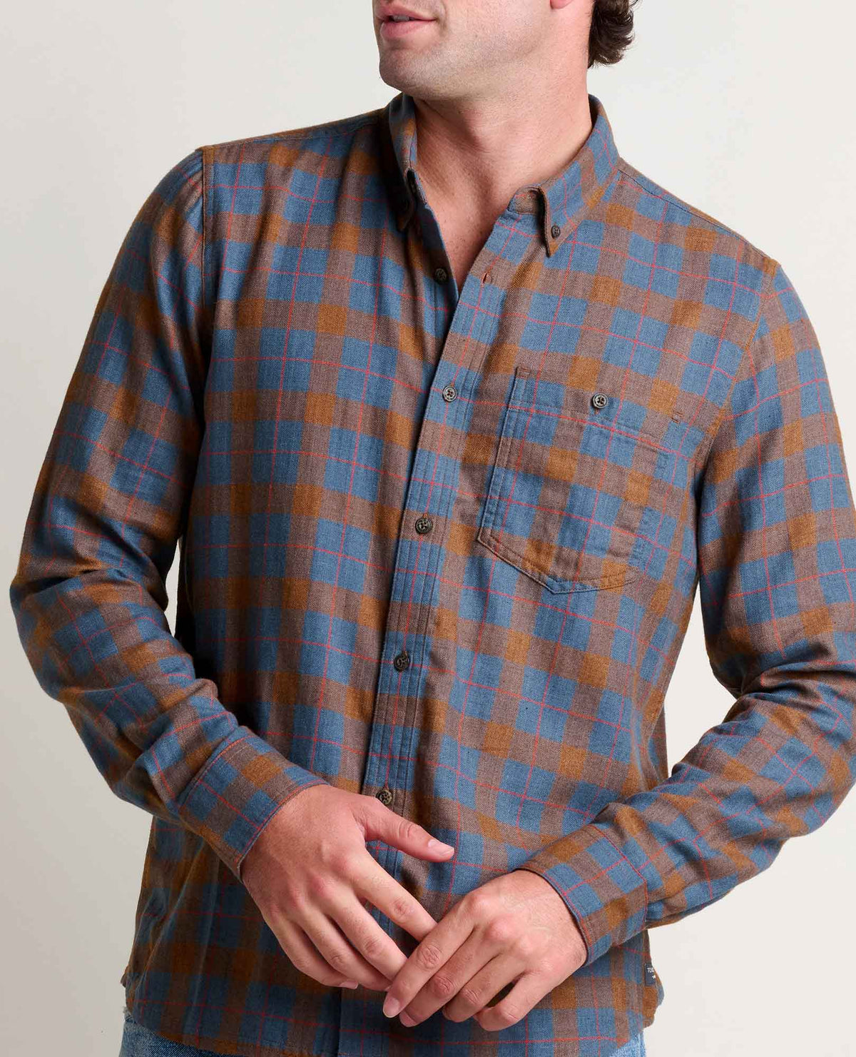 Toad&Co Airsmyth Men's Flannel Shirt - 100% Recycled by Toad&Co