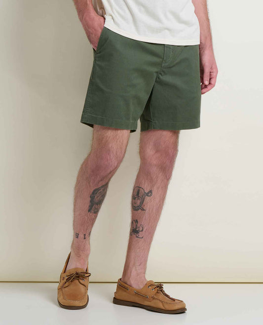 Toad&Co Mission Ridge Chino Short - Moisture-Wicking Organic Cotton Short