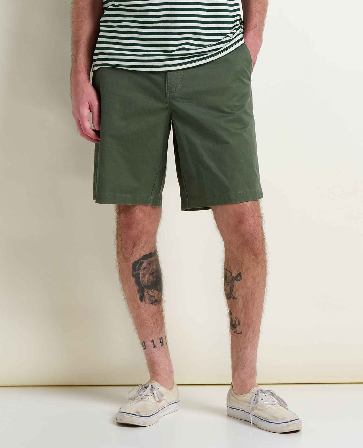 Toad&Co Mission Ridge Chino Short - Moisture-Wicking Organic Cotton Short