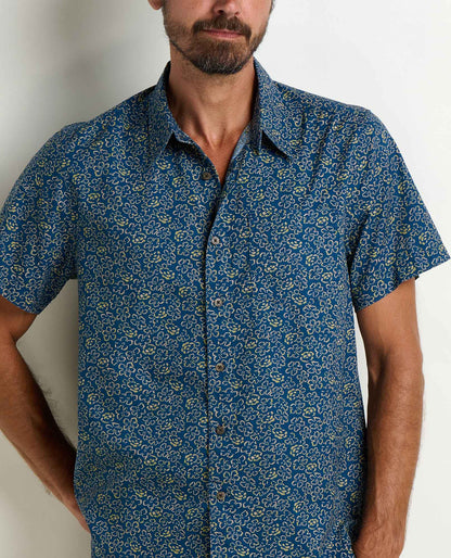 Toad&Co Fletch Shirt - 100% Organic Cotton Print Button-Down Shirt