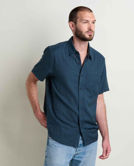 Toad&Co Airscape Shirt - Yarn-Dyed Organic Cotton Breathable Men's Shirt