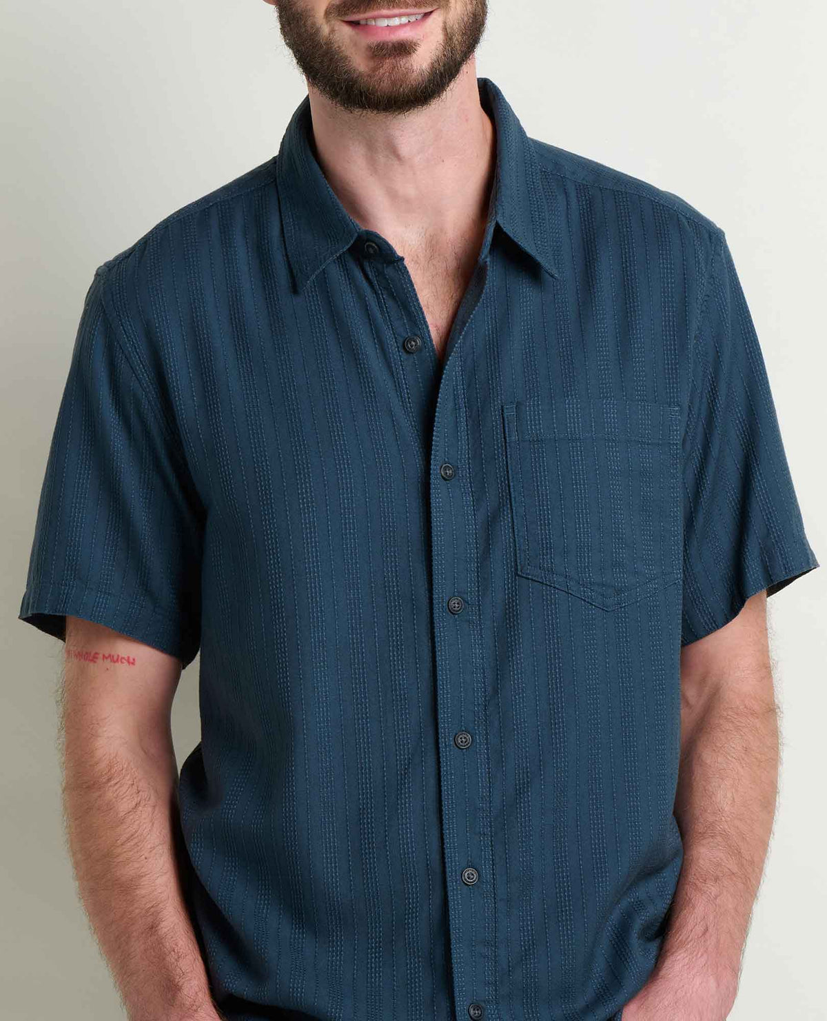 Toad&Co Airscape Shirt - Yarn-Dyed Organic Cotton Breathable Men's Shirt