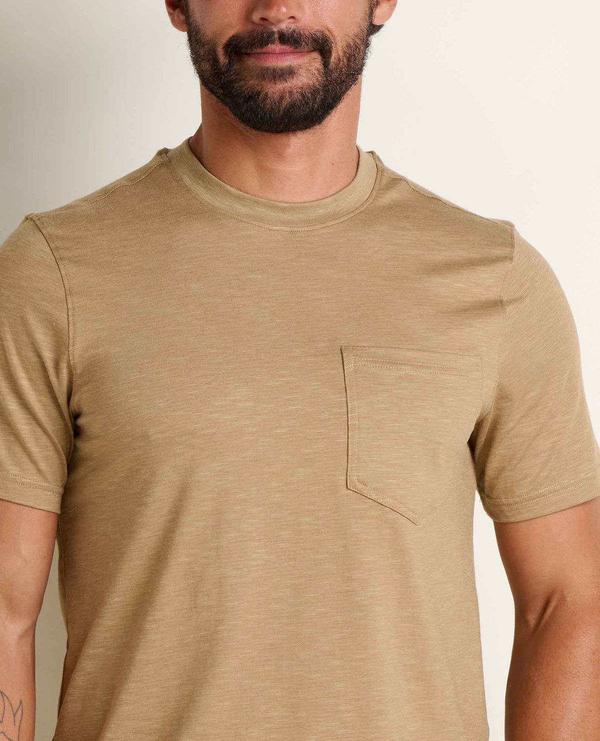 Toad&Co Tempo Crew Pocket Tee - Effortless & Eco-Friendly