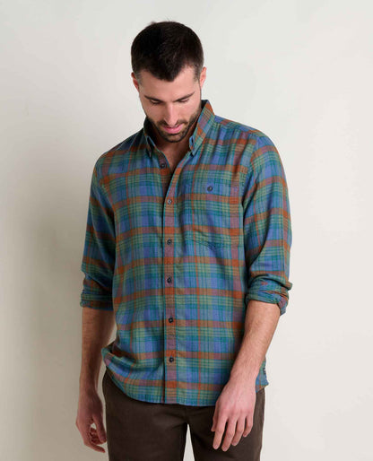 Toad&Co Airsmyth Men's Flannel Shirt - 100% Recycled by Toad&Co