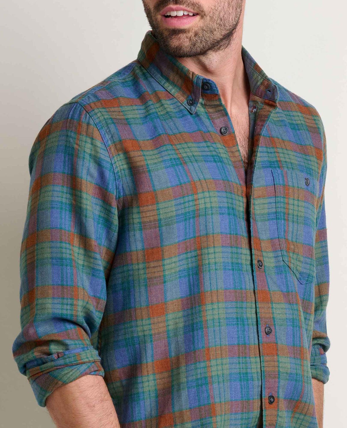Toad&Co Airsmyth Men's Flannel Shirt - 100% Recycled by Toad&Co