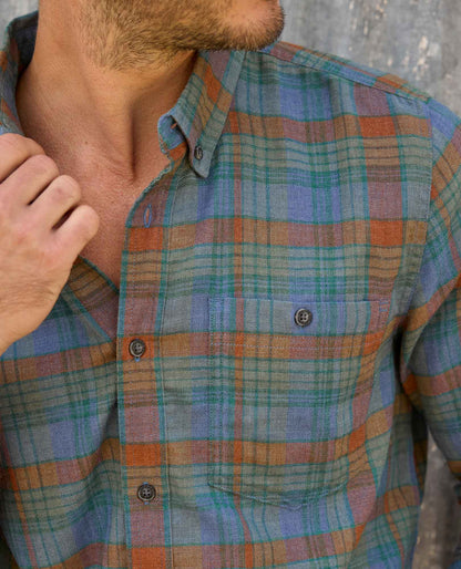 Toad&Co Airsmyth Men's Flannel Shirt - 100% Recycled by Toad&Co