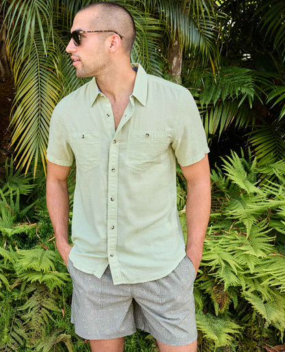 Toad&Co Men's Honcho Short Sleeve Shirt - Organic Cotton Shirt by Toad&Co