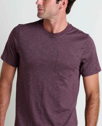 Toad&Co Tempo Crew Pocket Tee - Effortless & Eco-Friendly