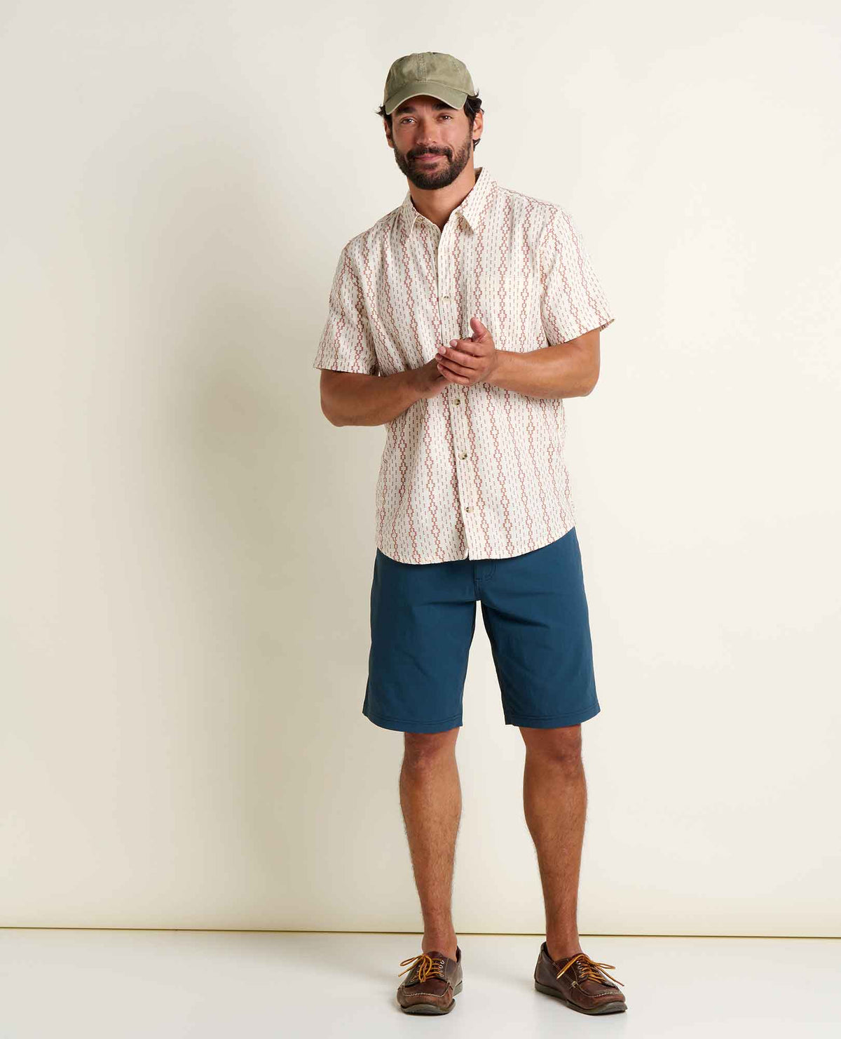 Toad&Co Treescape Shirt - 100% Organic Cotton Dobby Weave Summer Shirt