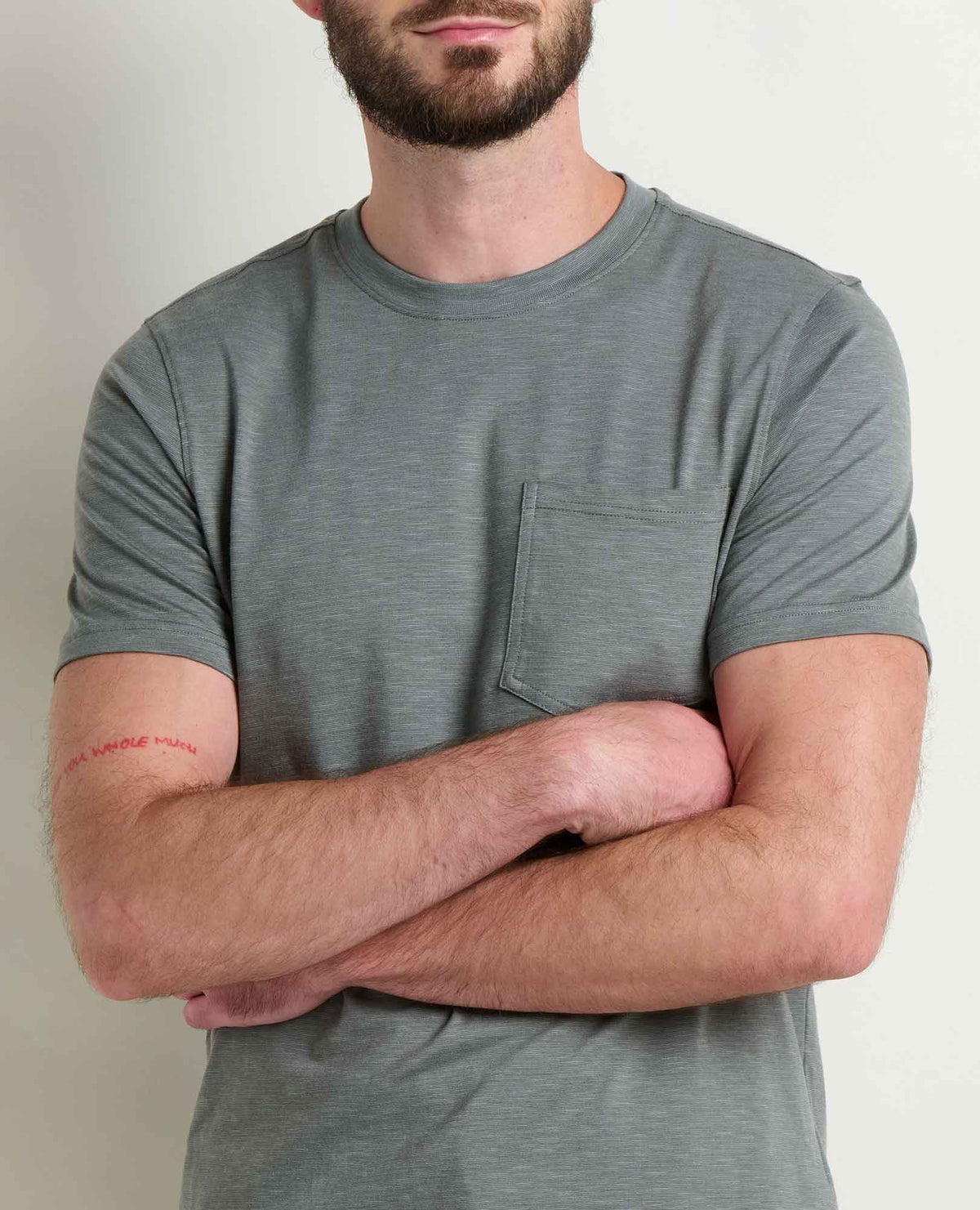 Toad&Co Tempo Crew Pocket Tee - Effortless & Eco-Friendly