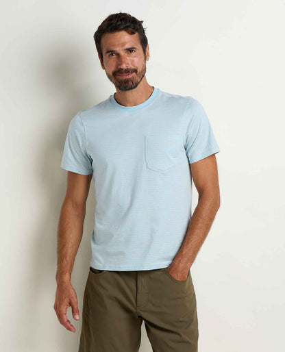 Toad&Co Tempo Crew Pocket Tee - Effortless & Eco-Friendly