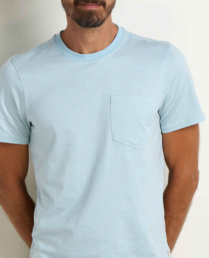 Toad&Co Tempo Crew Pocket Tee - Effortless & Eco-Friendly