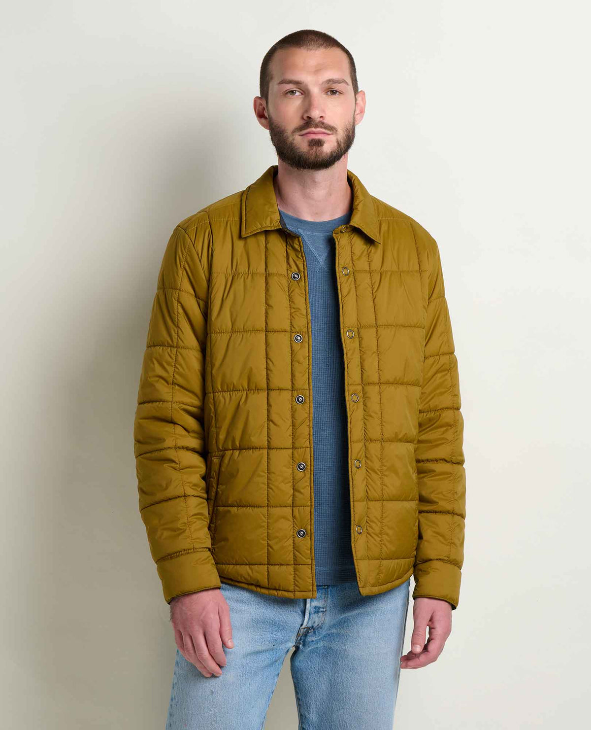 Toad&Co Men's Roame Quilted and Insulated Shirt Jacket