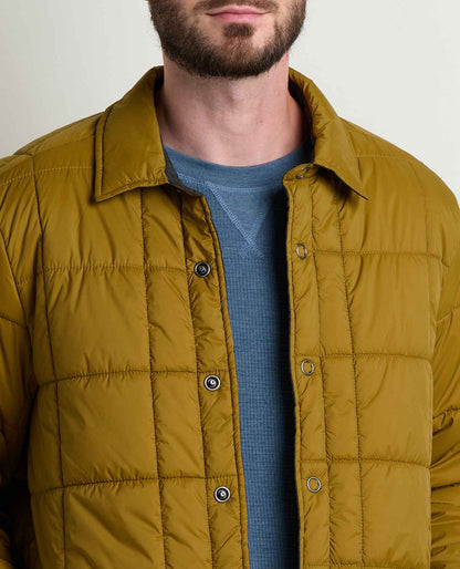 Toad&Co Men's Roame Quilted and Insulated Shirt Jacket