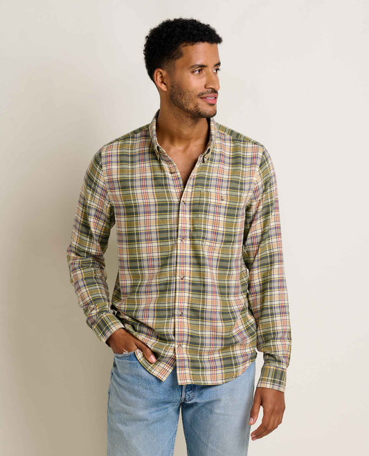 Toad&Co Airsmyth Men's Flannel Shirt - 100% Recycled by Toad&Co