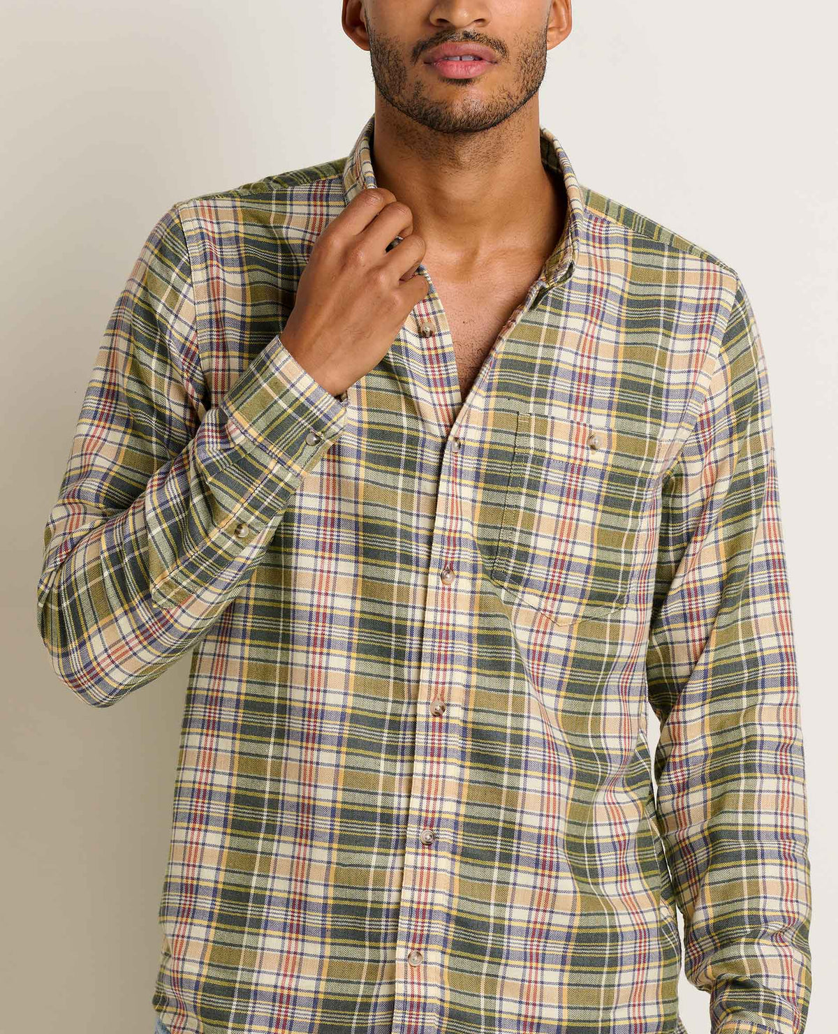 Toad&Co Airsmyth Men's Flannel Shirt - 100% Recycled by Toad&Co