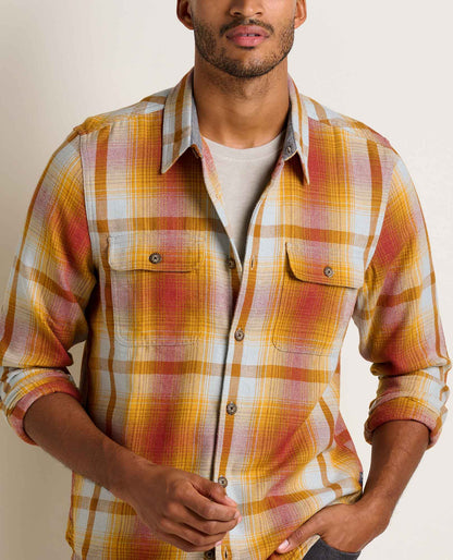Toad&Co Men's Ranchero Long Sleeve Shirt - 100% Recycled by Toad&Co