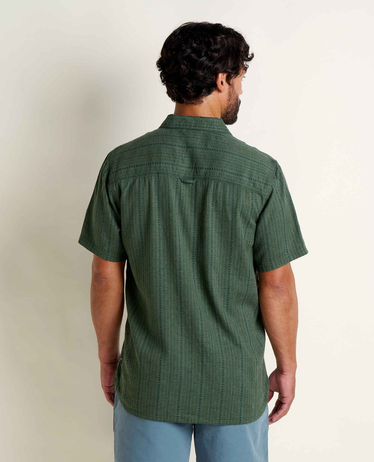 Toad&Co Men's Eco-Friendly Taj Hemp Short Sleeve Shirt - by Toad&Co